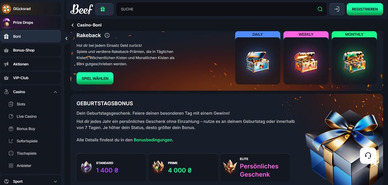 Beef casino erfahrungen in Germany